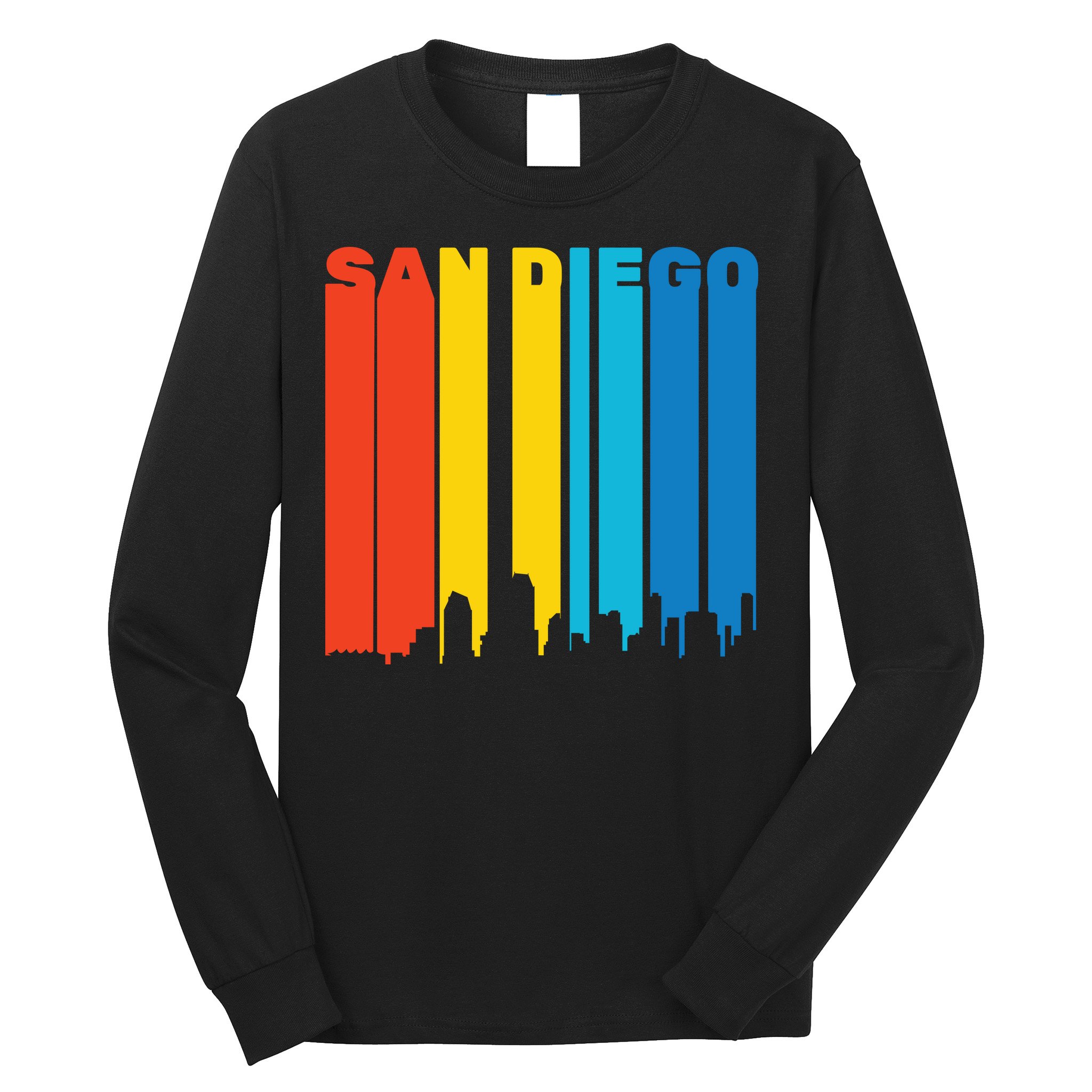 Retro San Diego Long Sleeve Shirt