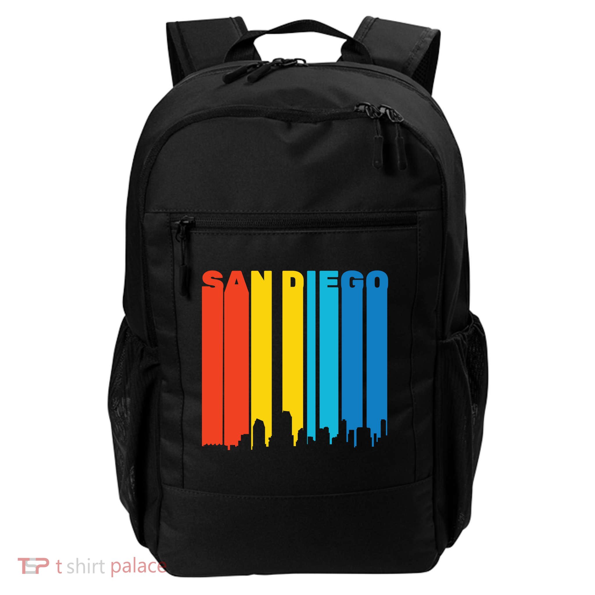 Retro San Diego Daily Commute Backpack