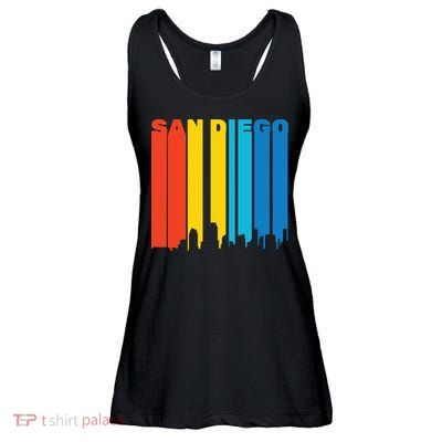 Retro San Diego Ladies Essential Flowy Tank