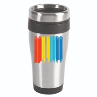 Retro San Diego 16oz Travel Tumbler
