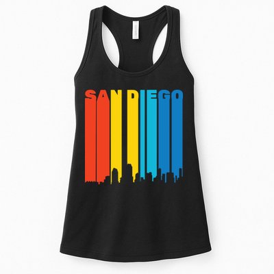 Retro San Diego Womens Tank Top