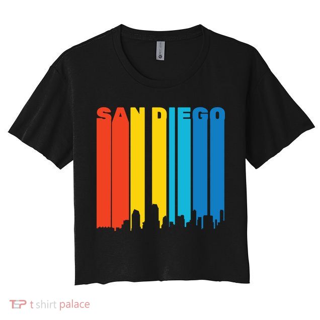 Retro San Diego Crop Top