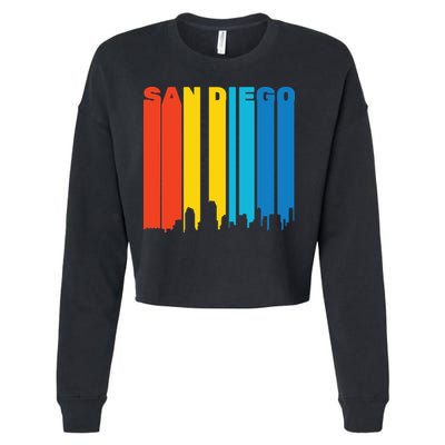 Retro San Diego Cropped Pullover Crew