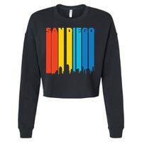 Retro San Diego Cropped Pullover Crew