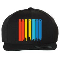 Retro San Diego Wool Snapback Cap