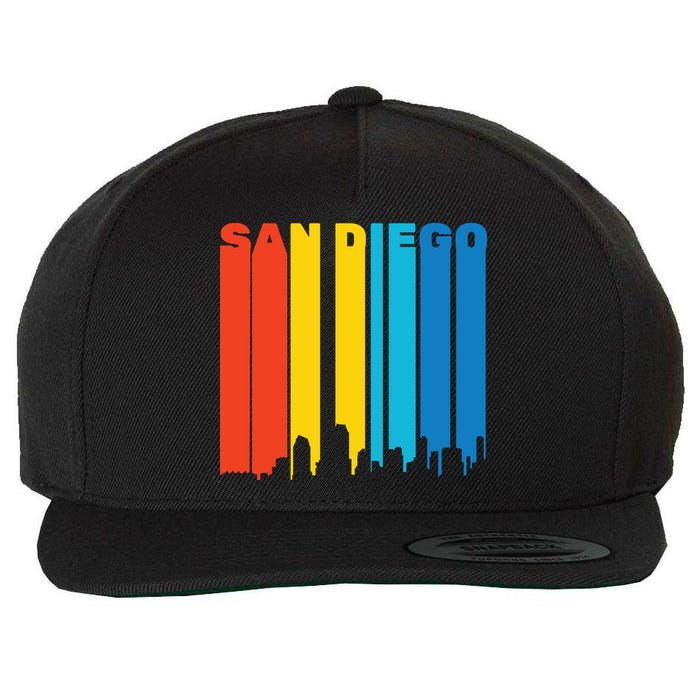 Retro San Diego Wool Snapback Cap