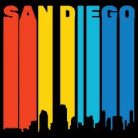 Retro San Diego Wool Snapback Cap
