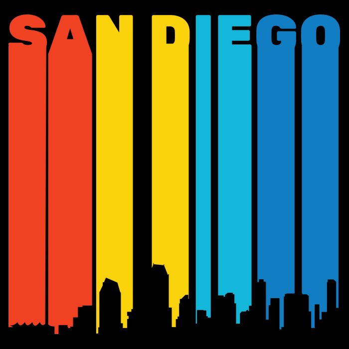 Retro San Diego Wool Snapback Cap