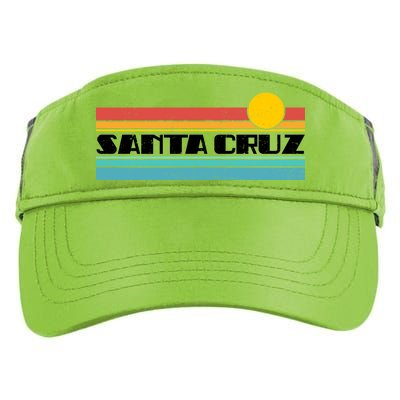 Retro Santa Cruz Strip Logo Adult Drive Performance Visor