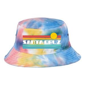 Retro Santa Cruz Strip Logo Tie Dye Newport Bucket Hat