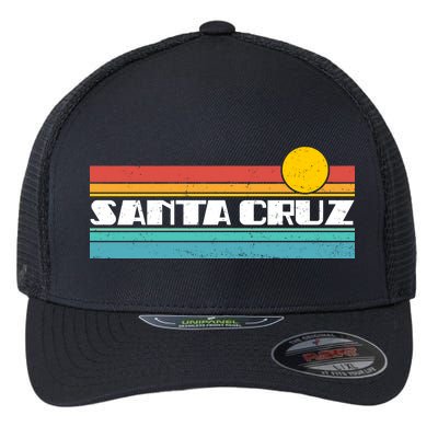 Retro Santa Cruz Strip Logo Flexfit Unipanel Trucker Cap