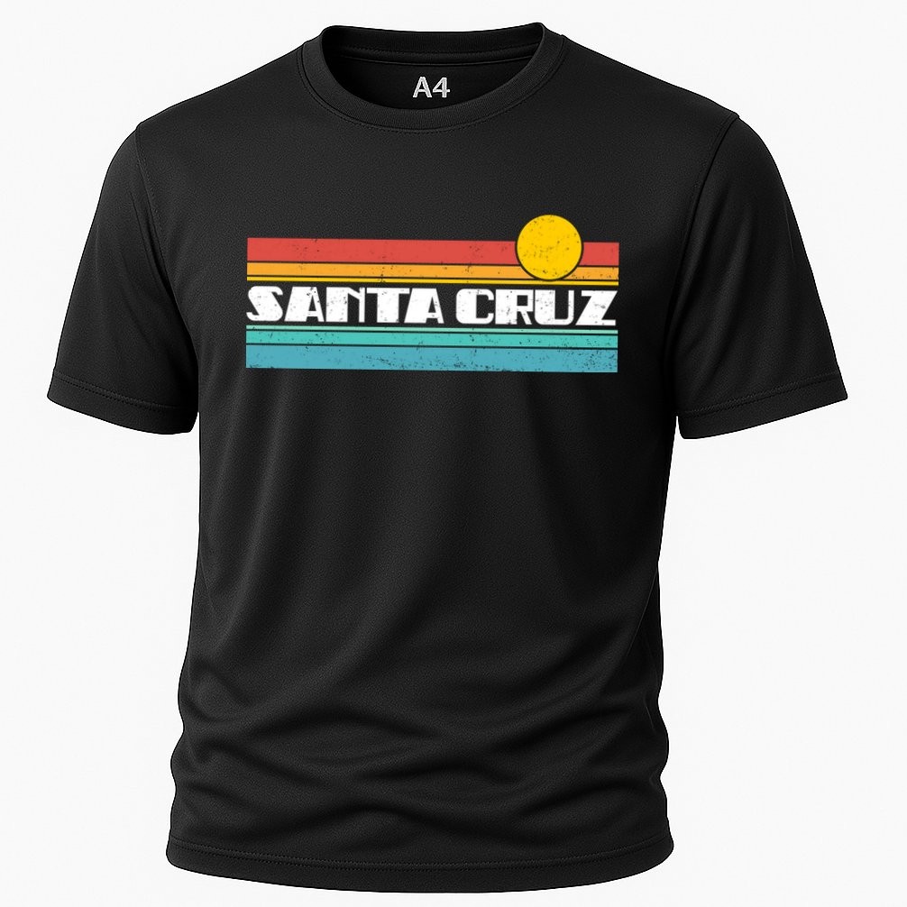 Retro Santa Cruz Strip Logo Cooling Performance Crew T-Shirt