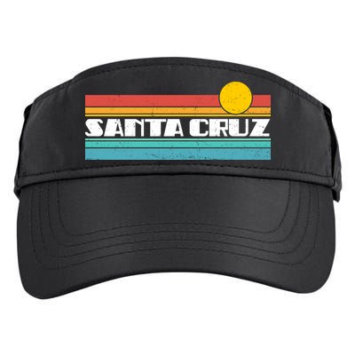 Retro Santa Cruz Strip Logo Adult Drive Performance Visor