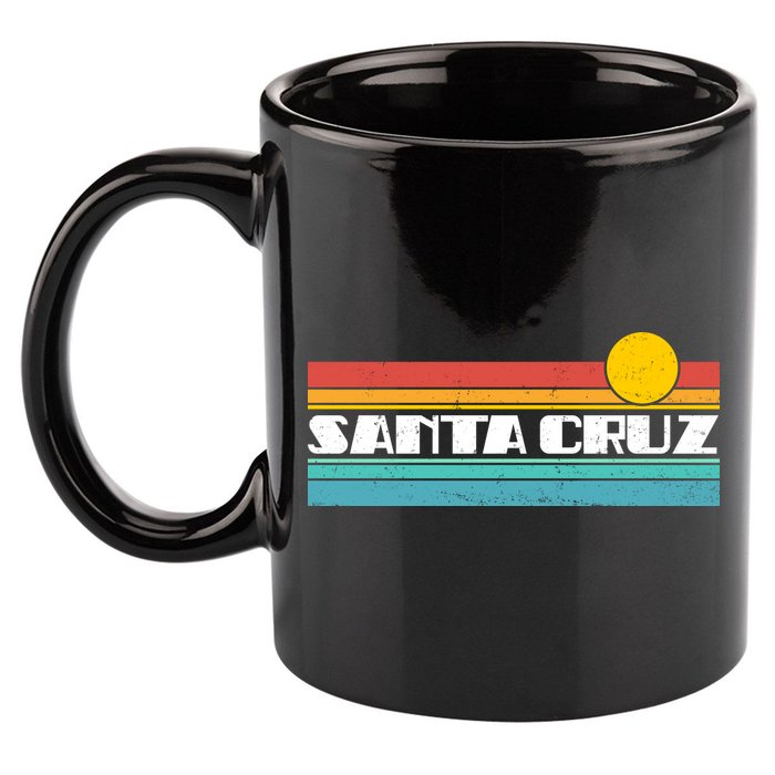 Retro Santa Cruz Strip Logo 11oz C Handle Ceramic Mug