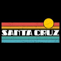 Retro Santa Cruz Strip Logo Flatbill Hat