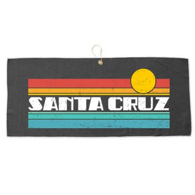 Retro Santa Cruz Strip Logo Large Microfiber Waffle Golf Towel