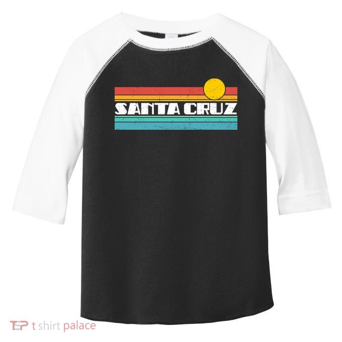 Retro Santa Cruz Strip Logo Toddler Fine Jersey T-Shirt