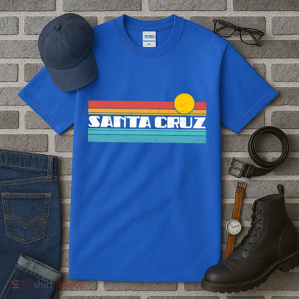 Retro Santa Cruz Strip Logo Tall T-Shirt