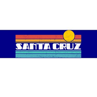 Retro Santa Cruz Strip Logo Bumper Sticker