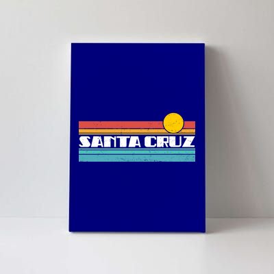 Retro Santa Cruz Strip Logo Canvas