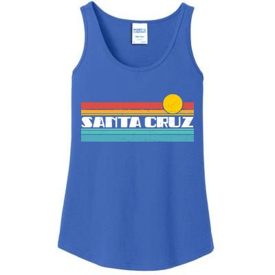 Retro Santa Cruz Strip Logo Ladies Essential Tank