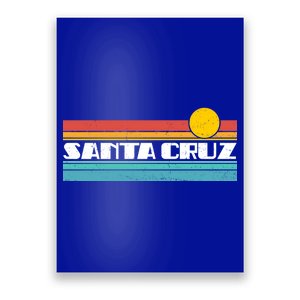 Retro Santa Cruz Strip Logo Poster