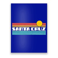Retro Santa Cruz Strip Logo Poster