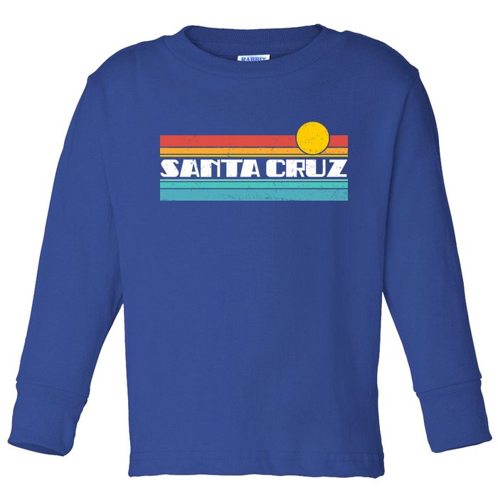 Retro Santa Cruz Strip Logo Toddler Long Sleeve Shirt