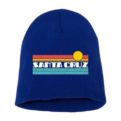 Retro Santa Cruz Strip Logo Short Acrylic Beanie