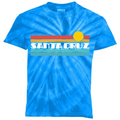 Retro Santa Cruz Strip Logo Kids Tie-Dye T-Shirt