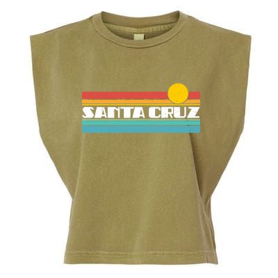 Retro Santa Cruz Strip Logo Garment-Dyed Women's Muscle Tee