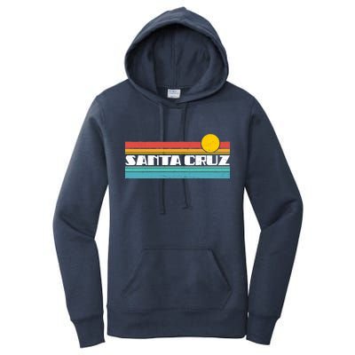 Retro Santa Cruz Strip Logo Women's Pullover Hoodie