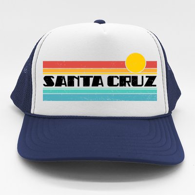 Retro Santa Cruz Strip Logo Trucker Hat