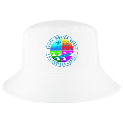 Retro Santa Monica Beach Cool Comfort Performance Bucket Hat