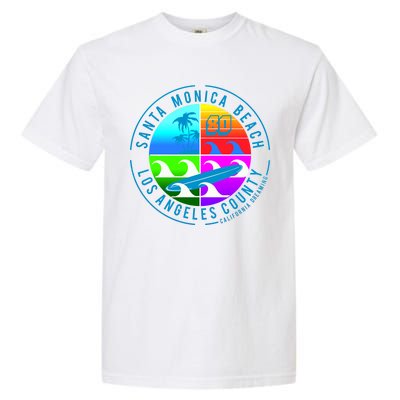 Retro Santa Monica Beach Garment-Dyed Heavyweight T-Shirt