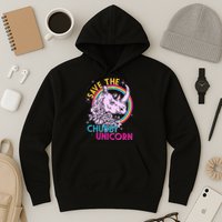 Retro Save the Chubby Unicorn Rhino Hoodie