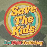 Retro Save The Kids End Child Trafficking Legacy Tie Dye Trucker Hat