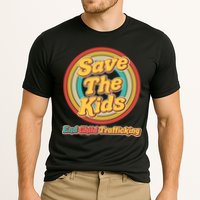 Retro Save The Kids End Child Trafficking Performance Shirt