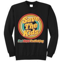 Retro Save The Kids End Child Trafficking Sweatshirt