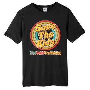 Retro Save The Kids End Child Trafficking Tall Fusion ChromaSoft Performance T-Shirt