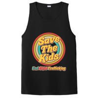 Retro Save The Kids End Child Trafficking PosiCharge Competitor Tank