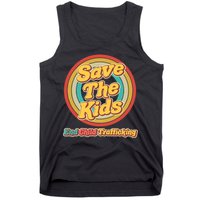 Retro Save The Kids End Child Trafficking Tank Top