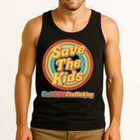 Retro Save The Kids End Child Trafficking Tank Top