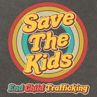 Retro Save The Kids End Child Trafficking Cotton Canvas Backpack