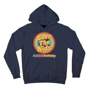 Retro Save The Kids End Child Trafficking Hoodie