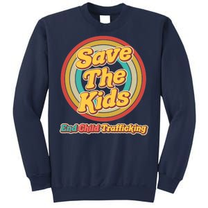 Retro Save The Kids End Child Trafficking Sweatshirt