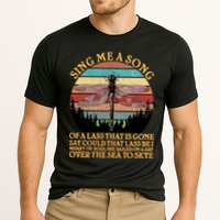 Retro Say Me A Song Dragonfly Sunset Cooling Performance Crew T-Shirt