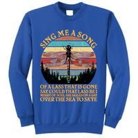 Retro Say Me A Song Dragonfly Sunset Sweatshirt