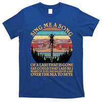 Retro Say Me A Song Dragonfly Sunset T-Shirt