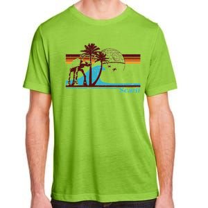 Retro Scarif Summer Adult ChromaSoft Performance T-Shirt